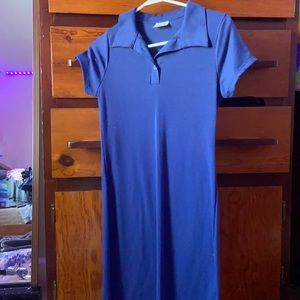 M livi blue polo dress